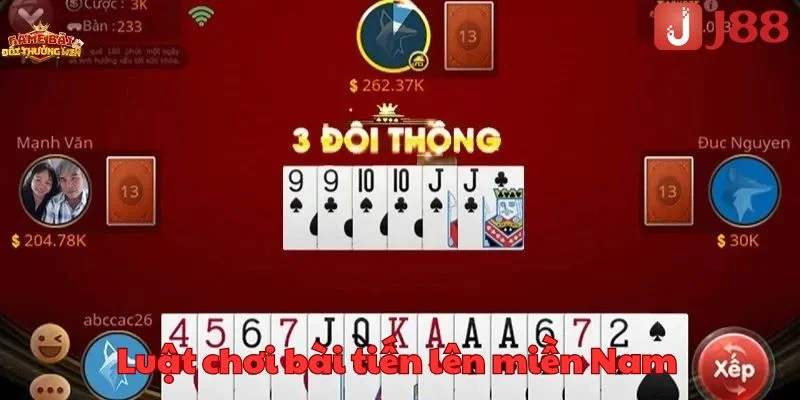 Nắm bắt luật chơi bài tiến lên miền Nam để có ván cược thành công. 