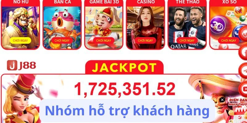 Có hàng ngàn game cược Slot hấp dẫn tại nhà cái uy tín J88.