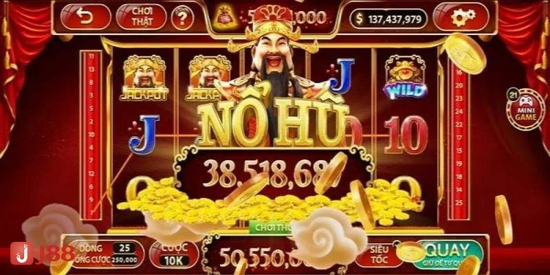 Cược game slot thần tại tại J88 có nhiều điểm hấp dẫn tuyệt vời với hội viên. 