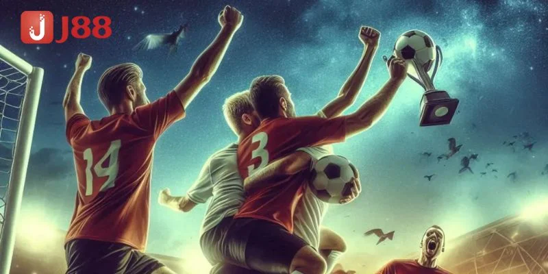 Bóng đá ảo hay đua ngựa ảo đều có ở thể thao ảo J88 siêu thực.